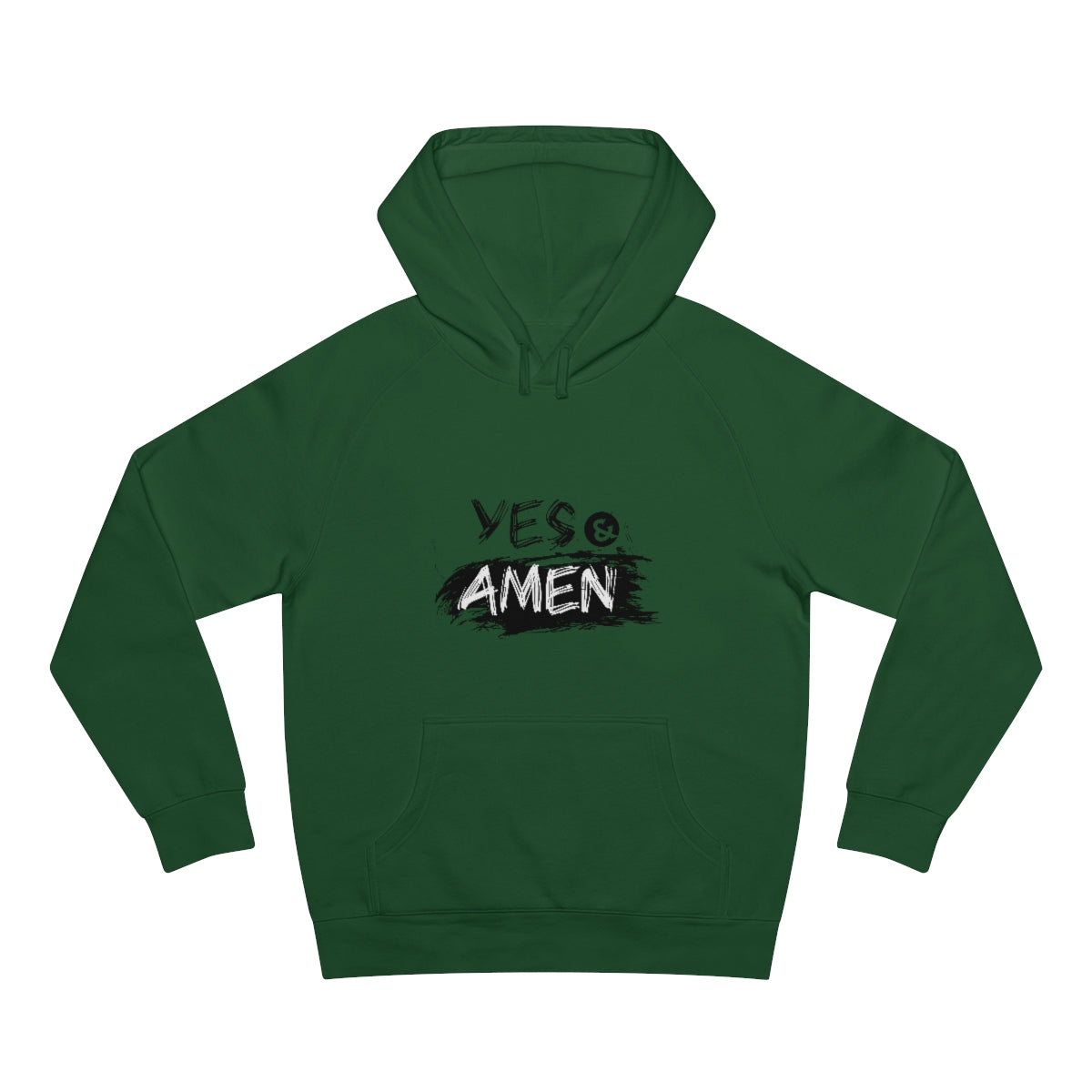 Yes & Amen, Christian Unisex Hoodie